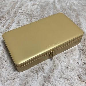 Estée Lauder large gold hard makeup case